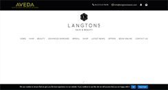 Desktop Screenshot of langtonslewes.com