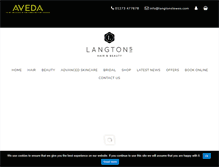 Tablet Screenshot of langtonslewes.com